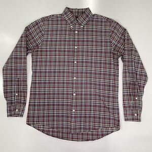 Jack Spade Men’s Bleecker Street Long-Sleeve Plaid Casual Button Shirt - Size M